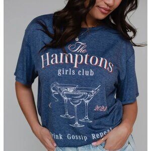 ($12) Hamptons Girls Club Tee
